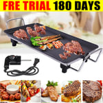 Electric Teppanyaki Table Top Grill Griddle Hot Plate BBQ Barbecue Pan 2000W