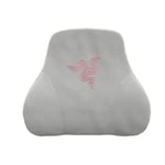 Razer Head Cushion - Neck & Head support for Gaming Chair (Ergonomically Designed, Memory Foam Padding, Wrapped in Plush Velvet) Quartz Pink
