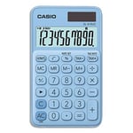 Casio Calculatrice de poche - 10 chiffres bleue Claire
