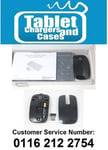 BLACK Wireless Keyboard + Num Pad & Mouse for LG32LN575V LG 32LN575V Smart TV