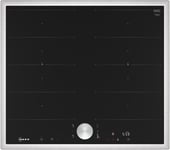 Neff N 90, Svart, Inbyggd, 60 Cm, Induktionshäll Med Zon, 4 Zone(S), 4 Zone(S)