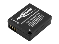ANSMANN A-Pan - Batteri - Li-Ion - 730 mAh - för Panasonic Lumix DC-TZ93, TZ95, TZ96, ZS200, DMC-TZ82, LX100, ZS80 Lumix G DC-G100, GX9