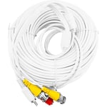 Housecurity - hank camera extension cable bnc video power supply 50 metres surveillance