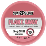 2x Soap & Glory MINI Flake Away Body Polish 50ml Travel Holiday Exfoliator Skin