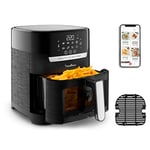 SOLDES 2024 : Friteuse sans huile MOULINEX Easy Fry and Grill Dual Inox pas  cher