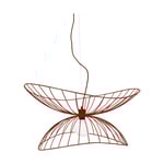 Globen Lighting Ray taklampa Ø70 cm Burgundy