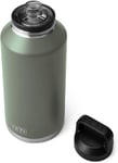 YETI Rambler 64 Oz Bottle, Vacuum Insulated, Stainless Steel with Chug Cap, Camp