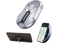 Strado Multifunktionell Fingerring Och Gallerhållare För Telefon (Silver)