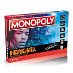 Jimi Hendrix Monopoly Board Game, Advance to Band of Gypsys, Electric Ladyland and Axis Bold as love, expand your empire and trade your way to victory, gift for players aged 8 plus