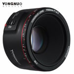 Yongnuo Lens YN50mm F1.8 II AF MF Prime Auto Manual Focus Fixed for DSLR Canon