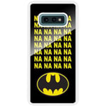 Samsung Galaxy S10e Vitt Mobilskal Med Glas Batman