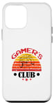 Coque pour iPhone 12 mini Gamers Club Game Mode Level Up Jeux vidéo Culture de jeu