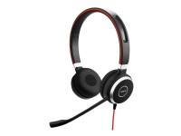 Jabra Evolve 40 Stereo - Headset - på örat - ersättning - kabelansluten