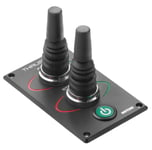 VETUS Thruster Panel with 2 5-Position Joysticks for Hydraulic Thrusters