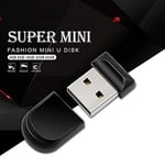 Super Mini Usb Flash Drive Waterproof 4gb 8gb 16gb 32gb 64gb Pendrive Usb 2.0 Real Capacity Memory Stick Flash Drive Pen Drive - Black
