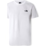 T-paidat &amp; Poolot The North Face  Simple Dome T-Shirt - White