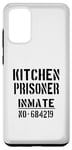 Coque pour Galaxy S20+ Slogan humoristique « Kitchen Prisoner »