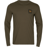 Härkila Härkila Men's Gorm LS T-Shirt Willow Green XL, Willow Green