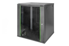 Digitus DN-19 16U-6/6-EC-SW rack Väggmonterad rack Svart