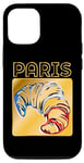 Coque pour iPhone 14 Pro CROISSANT PARIS
