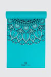 Turquoise Mandala Designed Yoga Mat 6mm