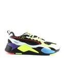 Puma RS-X Day Zero Unisex Adults Synthetic Lace Up Trainers 372712 01 - Multicolour - Size UK 3