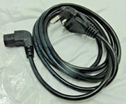Job Lot 21 10087159 Power Cords 10A Moulded 3 Pin Plug Angled Kettle Lead 2.5m