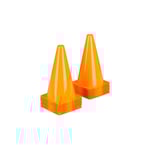 Trafikkon orange set om 16