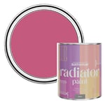 Rust-Oleum Pink Heat Resistant Radiator Paint in Satin Finish - Raspberry Ripple 750ml