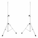 2x Gravity SP 5211 W Speaker Stand White 50kg DJ Disco PA System