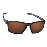 Hawkry Polarized Replacement Lenses for-Oakley Sliver Foladable Sunglass Brown