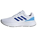 adidas Men's Galaxy 6 Shoes Sneaker, Cloud White/Blue Burst/Semi Spark, 13.5 UK