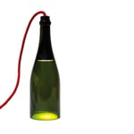 L'Atelier du Vin - Lampe - Champagneflaske - Grønn