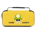 Etui pochette jaune Taperso pour Nintendo Switch Lite avec motif game over personnalisable