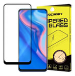 Wozinsky härdat glas Fulllim Super Tough Screen Protector Full täckning för Huawei P Smart Z / P Smart Pro / Honor 9X - Svart