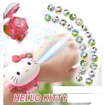 Hello Kitty klocka med projector funktion 24st Bildspel julklapp