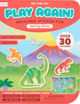 Ooly Dinosaurier - Återanvändbara klistermärken och spel