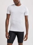 Craft Pro Dry Nanoweight Short Sleeve Jerseys - White, X-Large