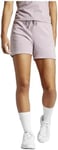 adidas Women Seasonal Essentials Monogram Graphic Fleece Short Shorts, XS