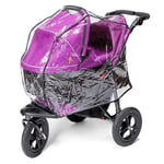 Out n About Nipper Single XL Carrycot Rain Cover (Clear) - Genuine Part