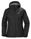 Helly Hansen Seven J Regnjakke Dame, sort