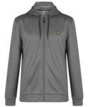 Lyle and Scott Mens Shaw Grey  Zip Through Hoodie Size UK XXL 48.5 - 49" Chest