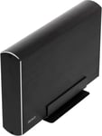 DELTACO eksternt kabinet til 1x3,5" SATA 6Gb/s harddisk, <b>USB 3.1[/b