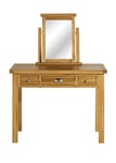 Birlea Woburn 3 Drawer Dressing Table Oak, Wood, 45 x 110 x 83 cm