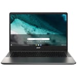 Acer Chromebook 314 C934T-C2Q9 N5100 35,6 cm (14 ) Écran tactile Full HD Intel® Celeron® 4 Go LPDDR4x-SDRAM 64 Go eMMC Wi-Fi 6 (802.11ax) ChromeOS Gris - Neuf