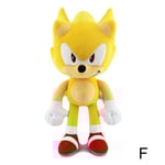 30 cm Sonic The Hedgehog Shadow Amy Rose Knuckle Tail Plyschleksak C W F One size