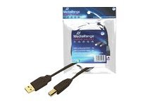 Mediarange Printer Cable - Usb-Kabel - Usb (Hane) Till Usb Typ B (Hane) - 5 M - Svart