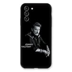 Cokitec Coque pour Samsung Galaxy S21 Plus Johnny Hallyday Noir Multicolore