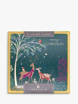 Sara Miller Deer Luxury Christmas Cards, Box of 8