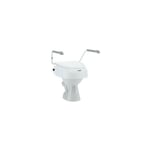 Mobiclinic - Rehausse wc Rehausseur wc reglable hauteur Avec abattant et accoudoirs ajustables Mod. Aquatec 900
